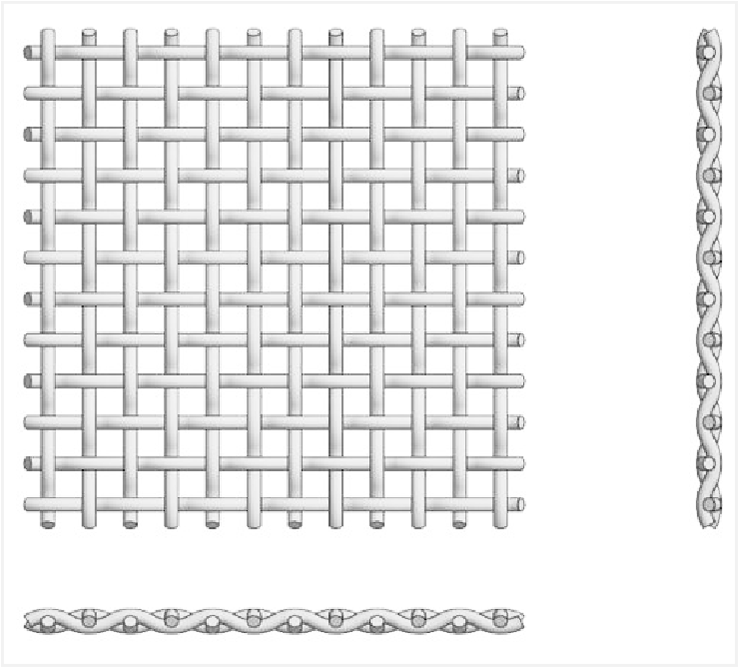 Plain Weave Wire Mesh 1